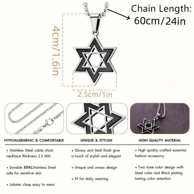 Star of David Necklace