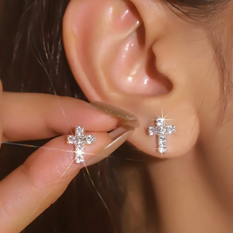 Sparkling Rheinstone Earings