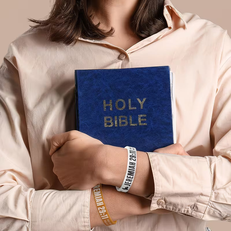Silicon Bible Verses Wristbands