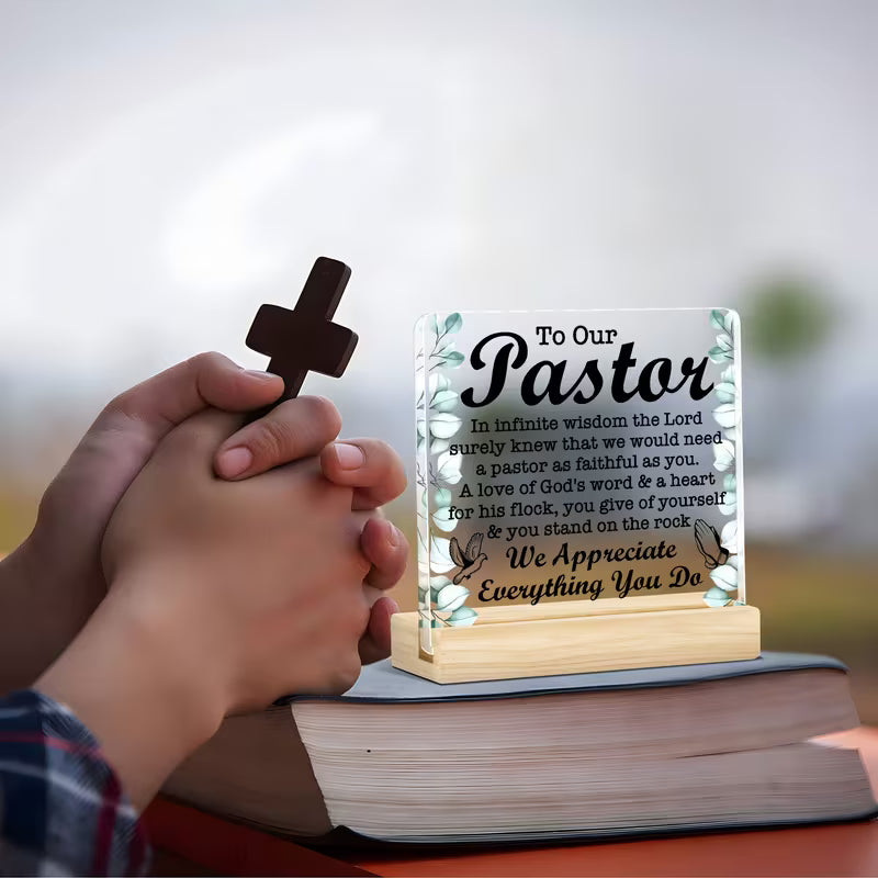 To Our Pastor Acrylic Gift