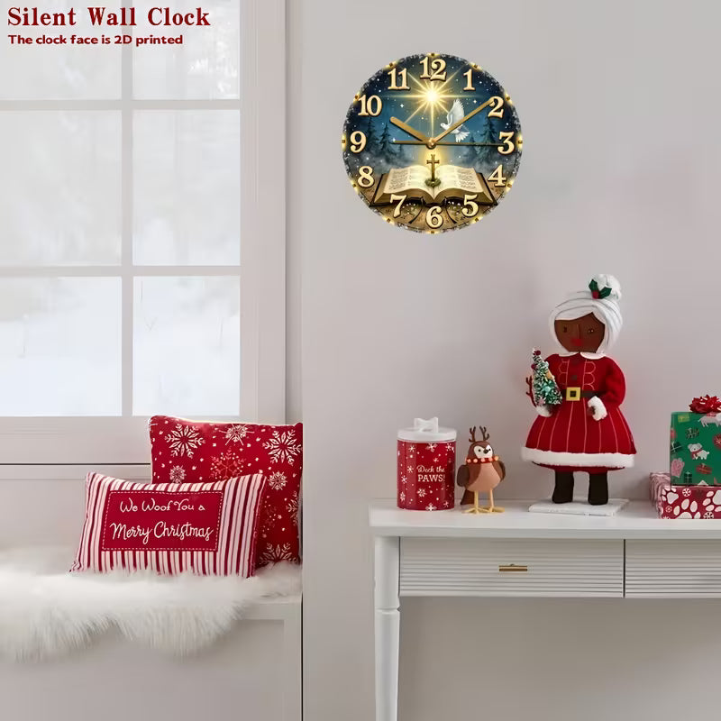 Large Round Acrylic Wall Clock