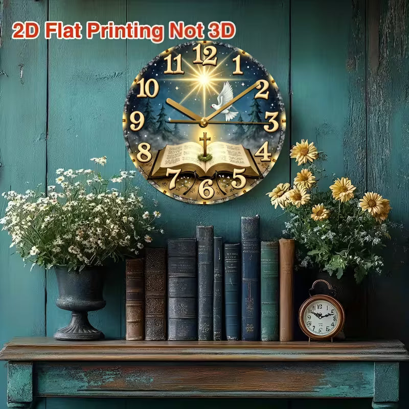 Large Round Acrylic Wall Clock
