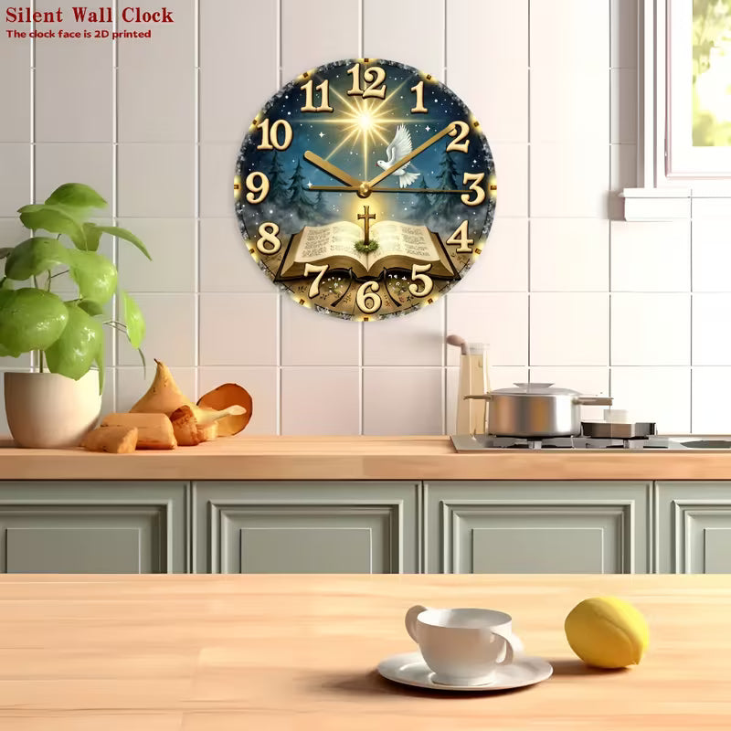 Large Round Acrylic Wall Clock