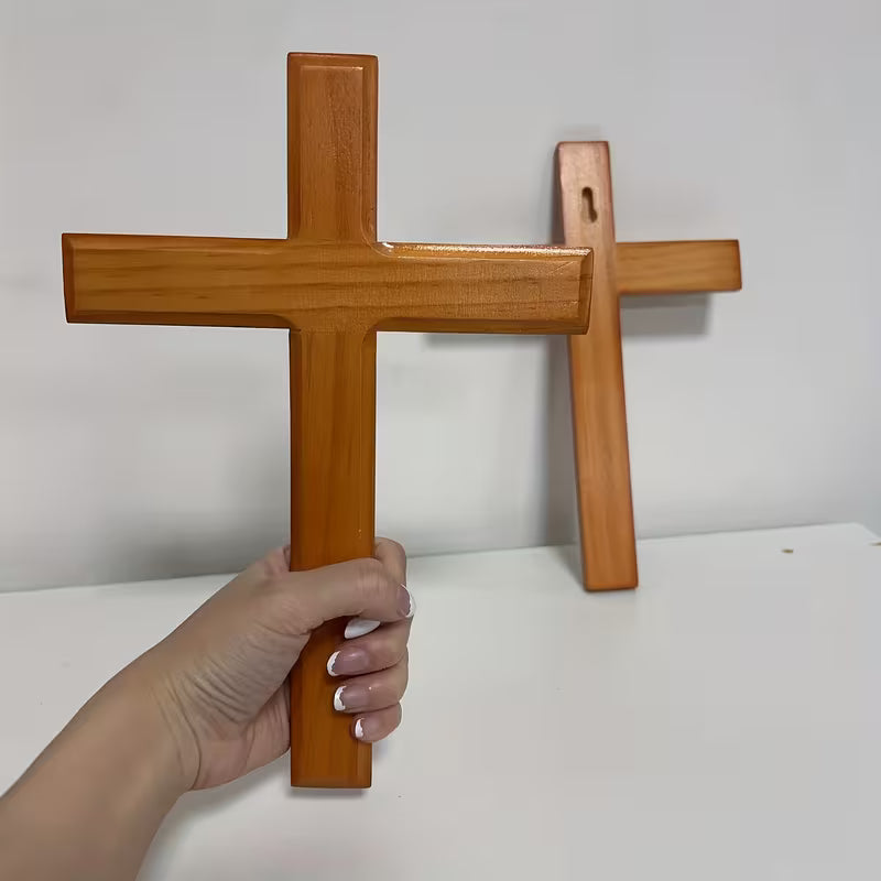 Wall Mounted Wooden Cross