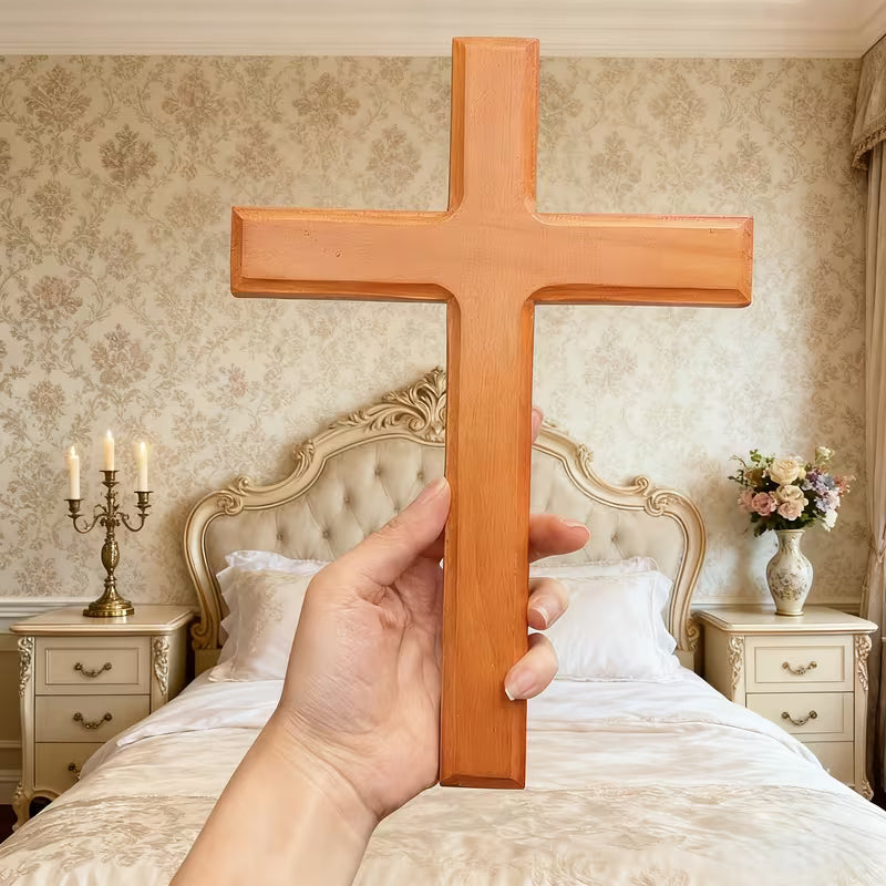 Wall Mounted Wooden Cross