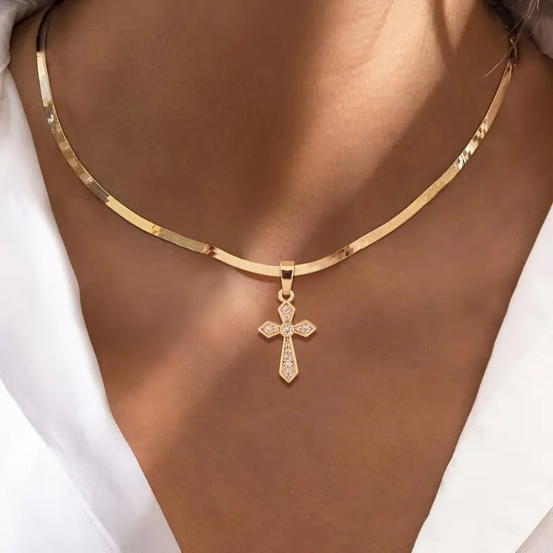 Synthetic Cubic Zirconian Cross