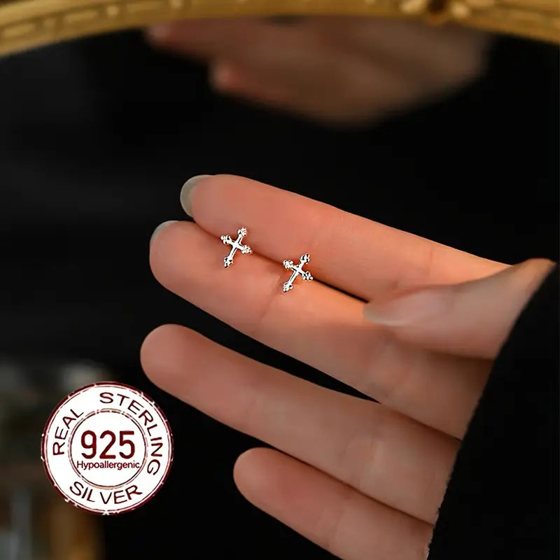 Tiny Sterling Silver Earings