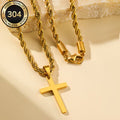 Stainless Steel Cross Necklace
