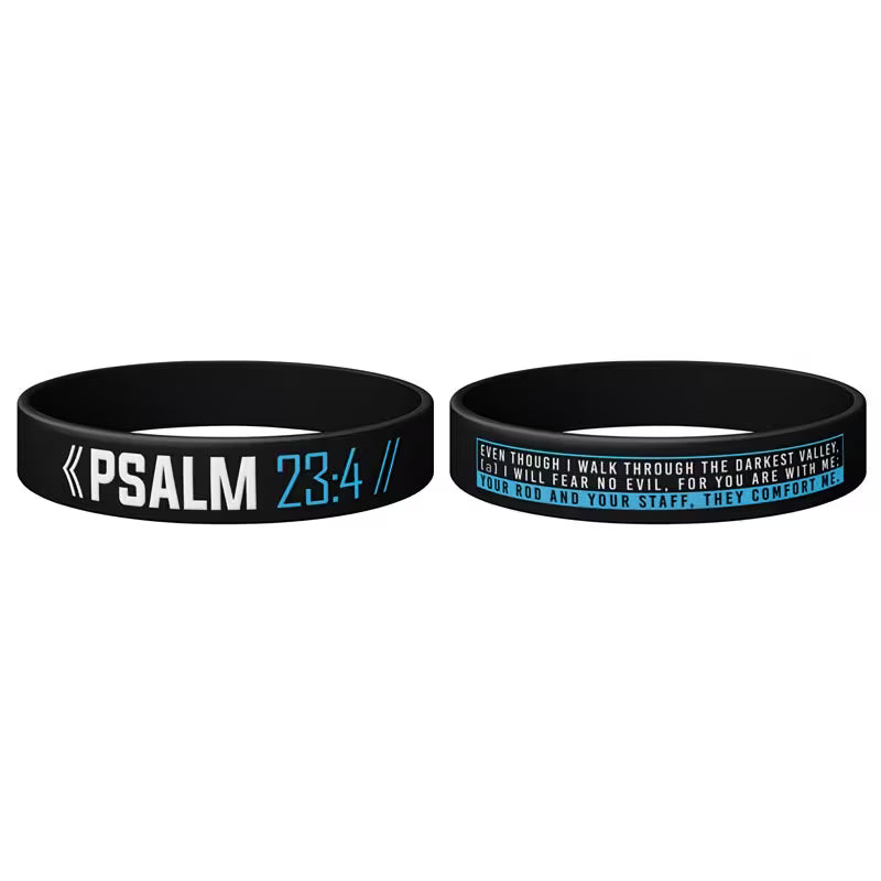 Silicon Bible Verses Wristbands