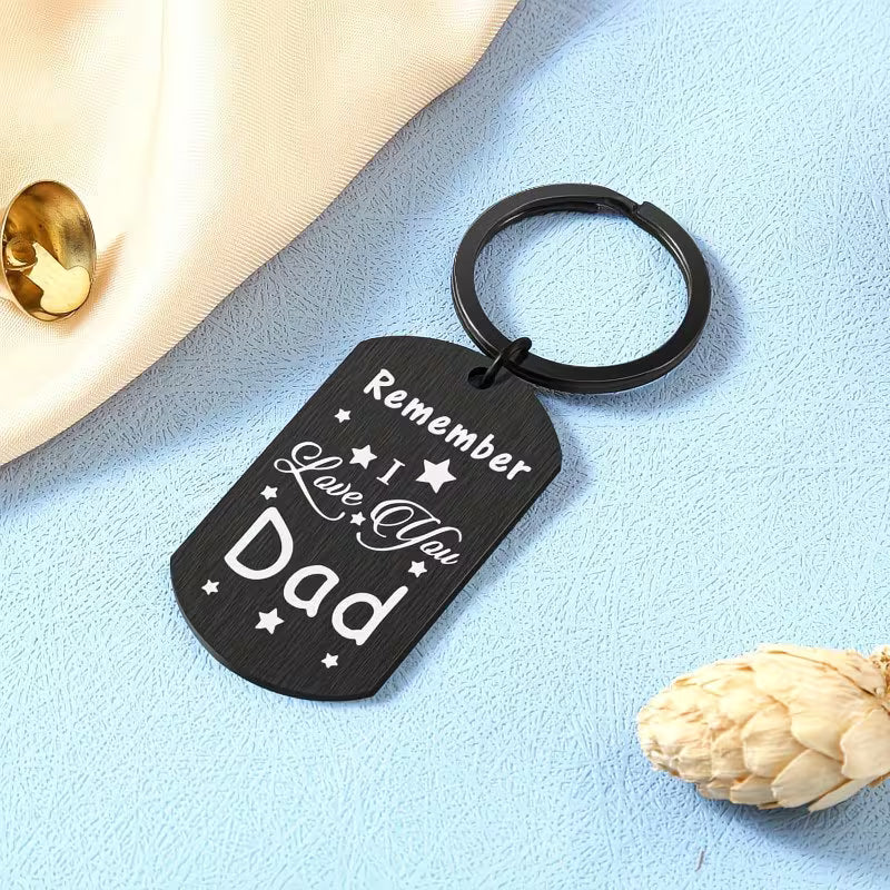 Love Dad Keychain