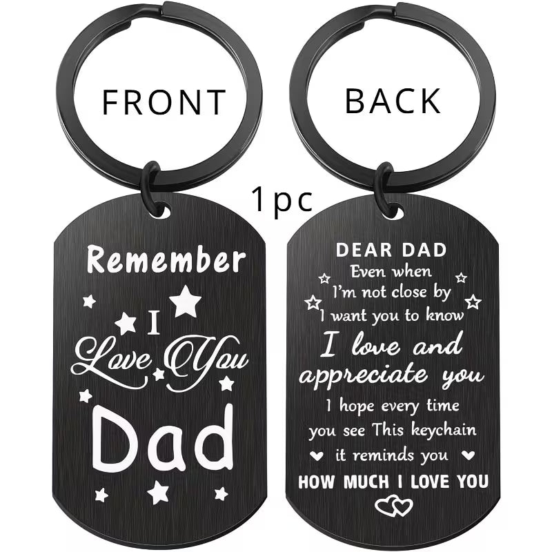Love Dad Keychain