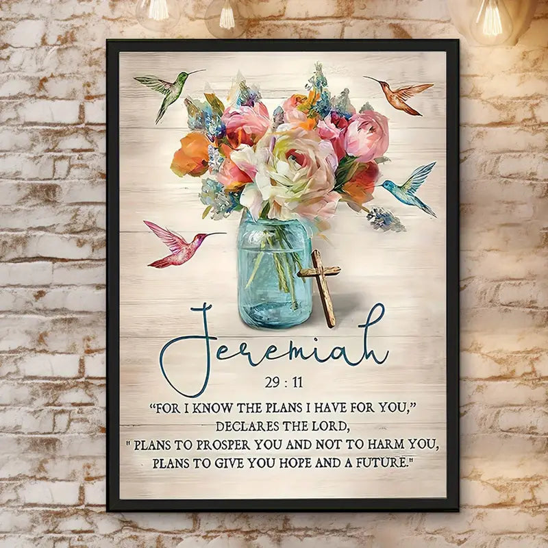 For I Know Canvas Decor