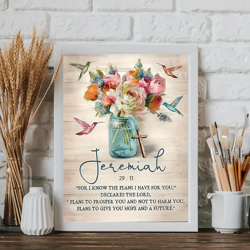 For I Know Canvas Decor