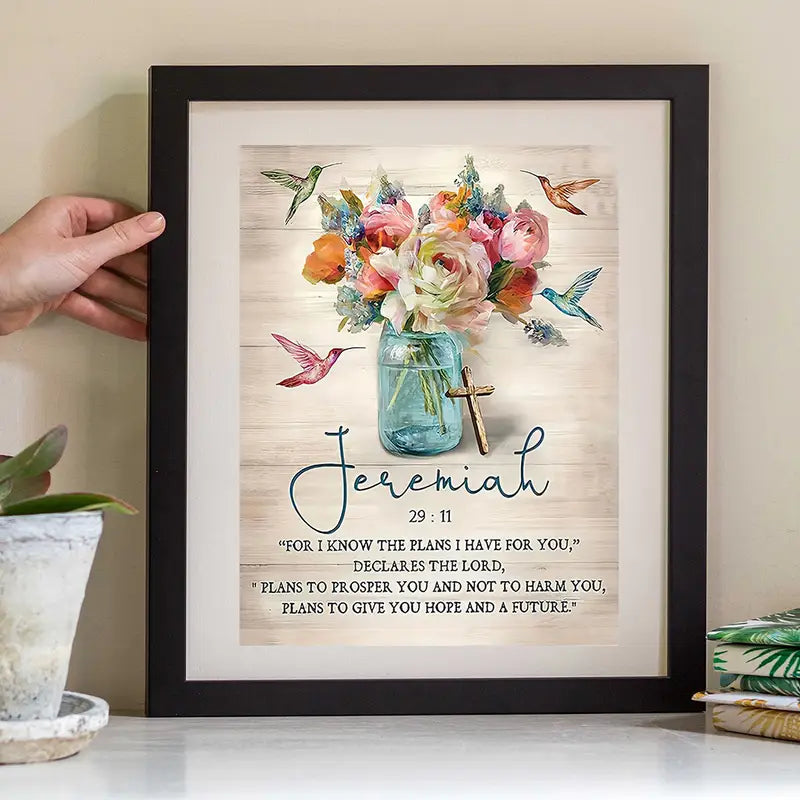 For I Know Canvas Decor