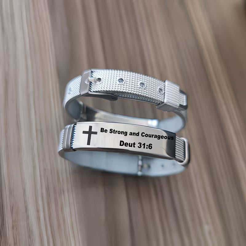 Be Strong and Courageous Bracelet