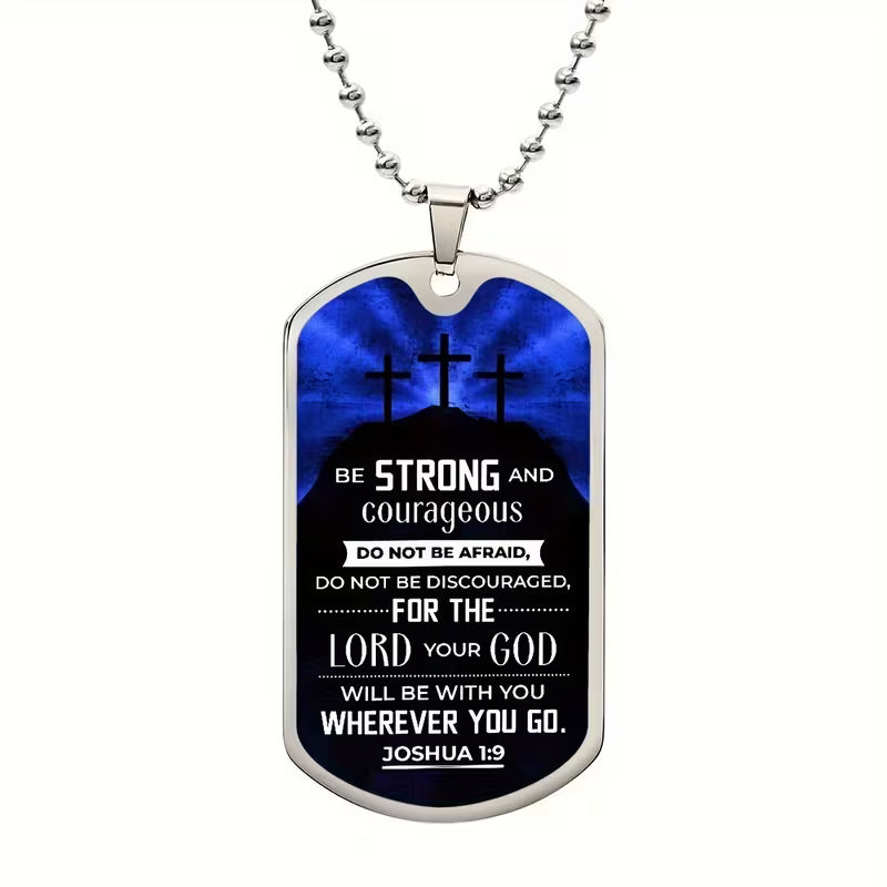 Be Strong Tag Pendent