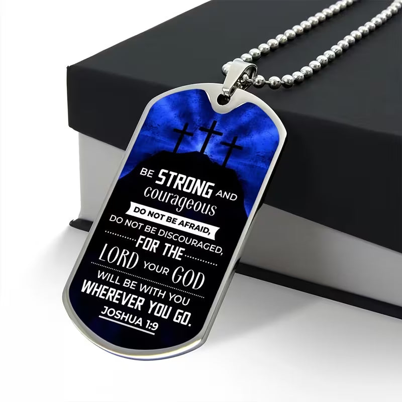Be Strong Tag Pendent