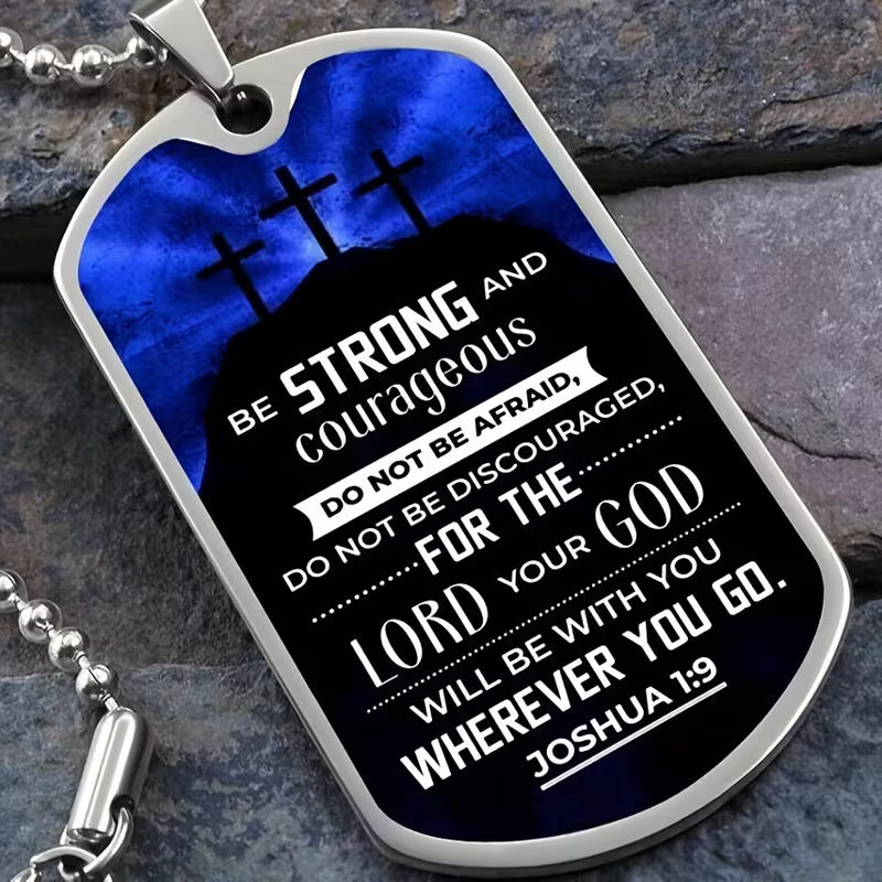 Be Strong Tag Pendent