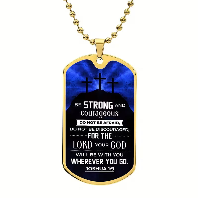 Be Strong Tag Pendent