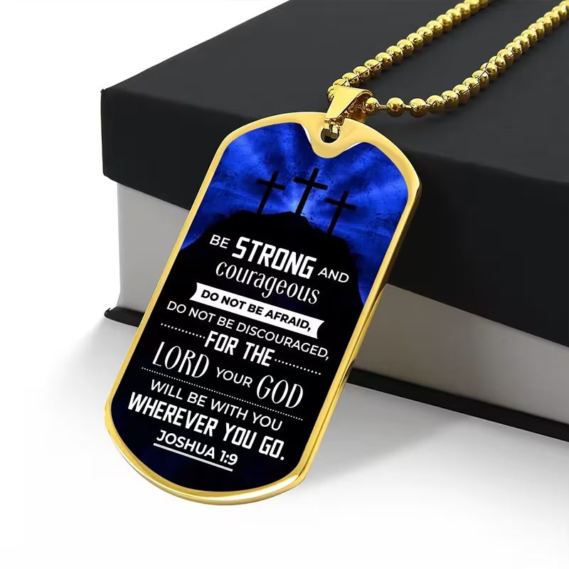 Be Strong Tag Pendent