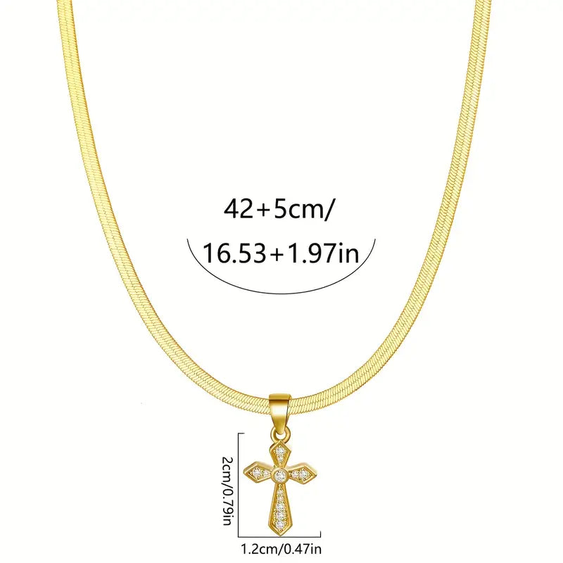 Synthetic Cubic Zirconian Cross