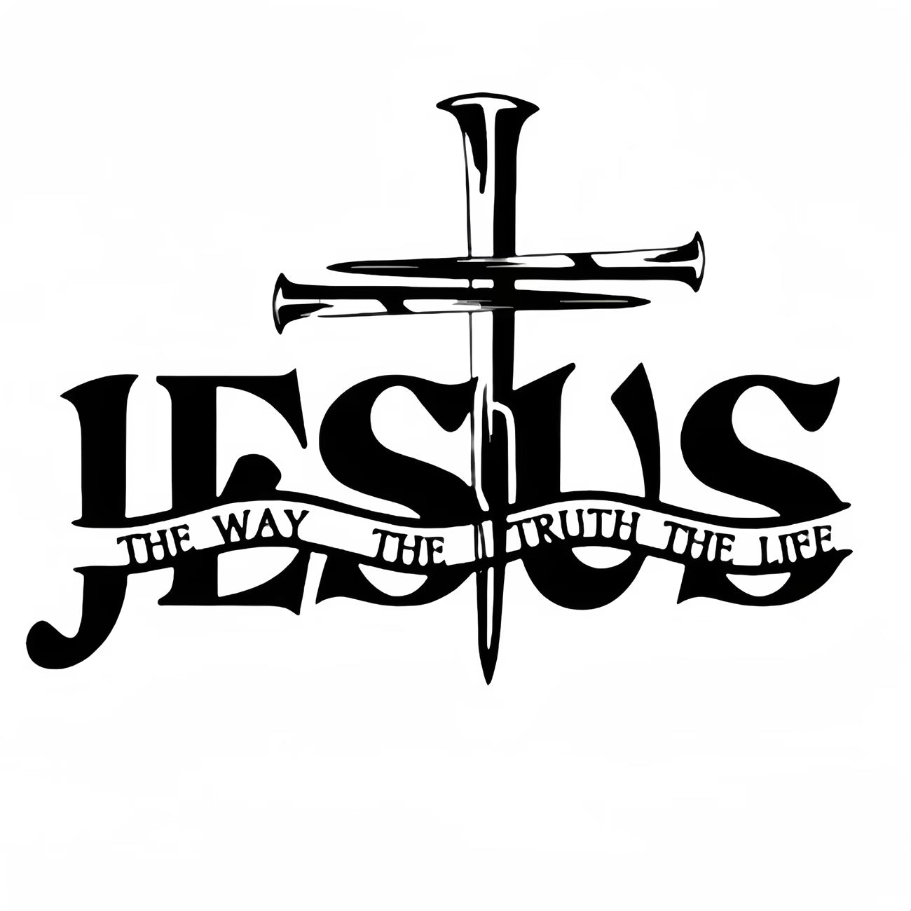 Jesus Car Sticker