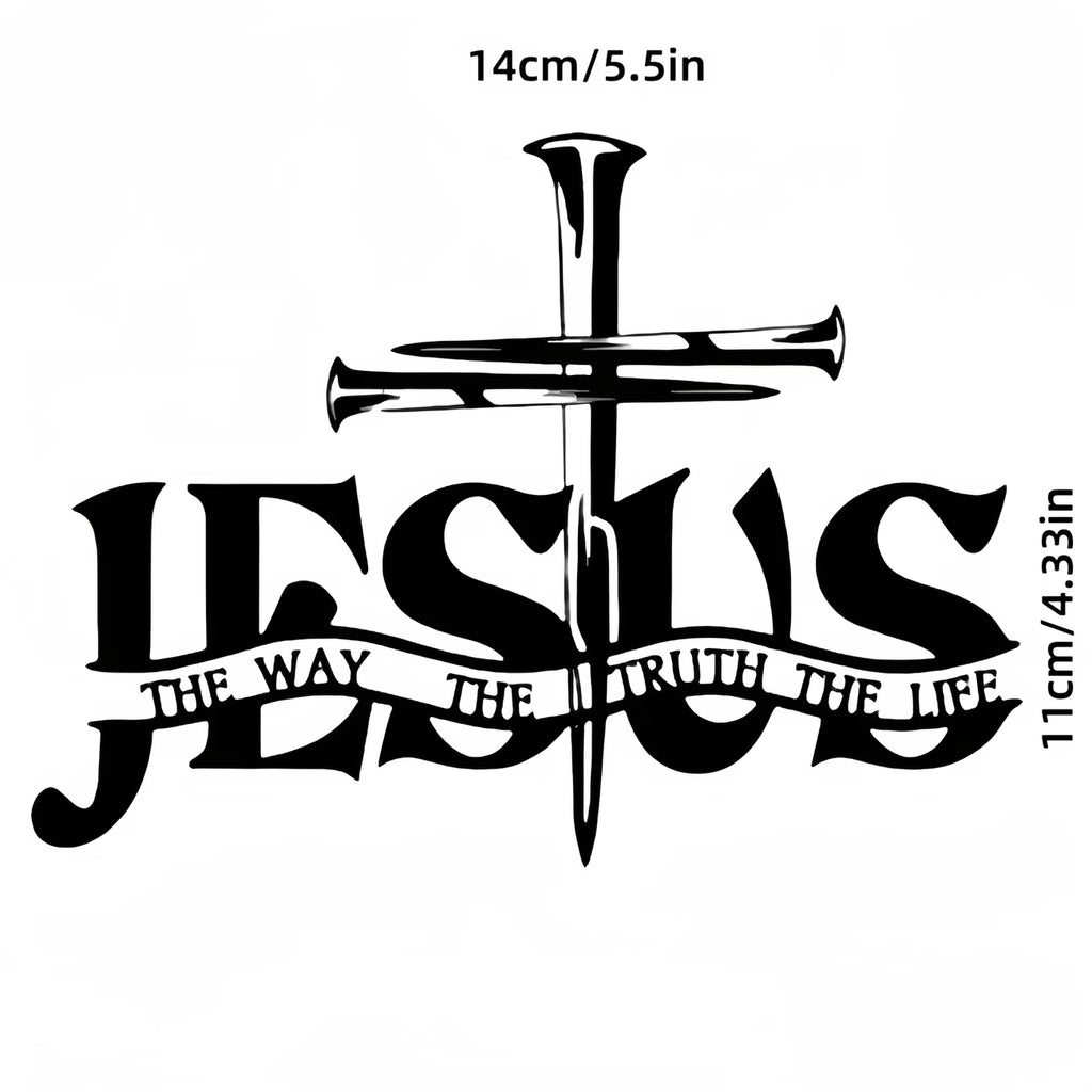 Jesus Car Sticker