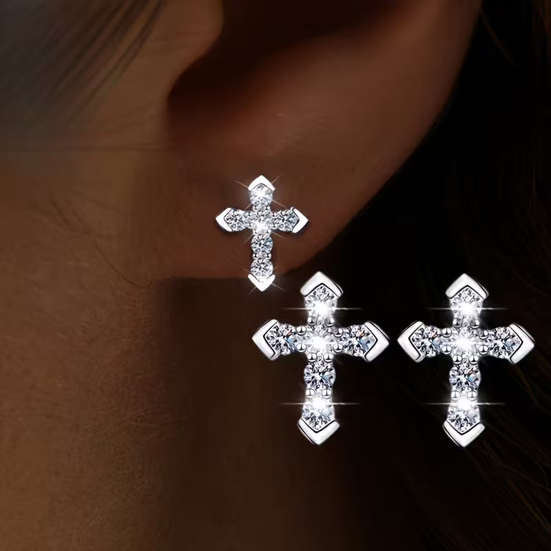 Stylish Cross Earings