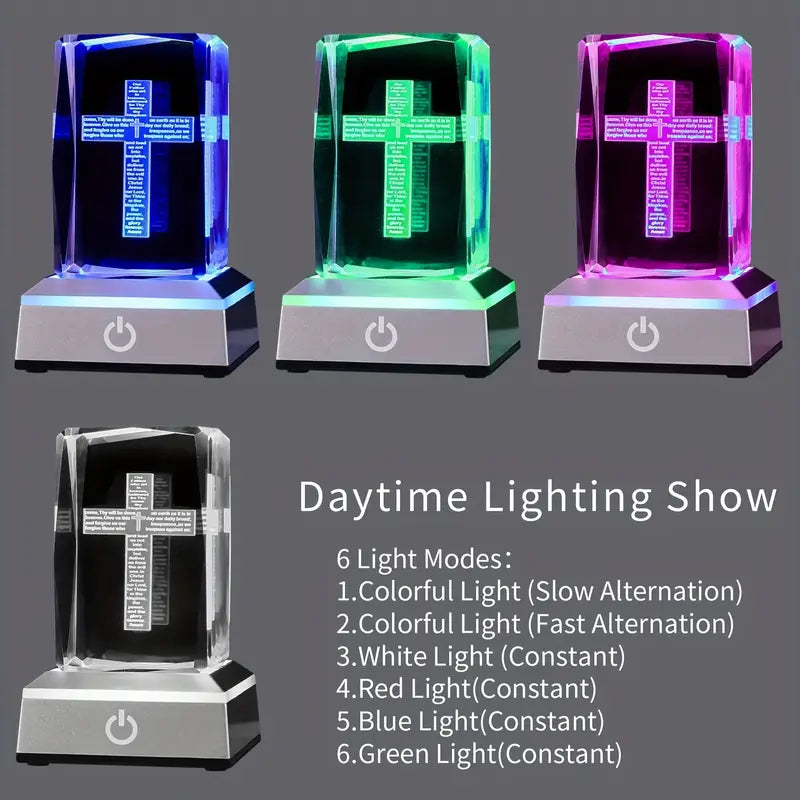 3D Lord's Prayer Engraved