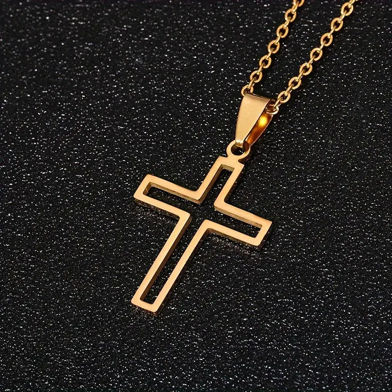 Elegant Hollow Cross