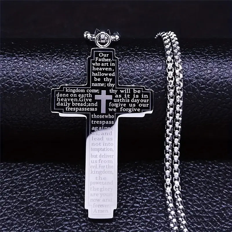 Lord's Prayer Cross V2