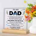 Acrylic To Dad