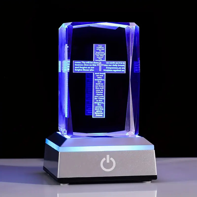 3D Lord's Prayer Engraved