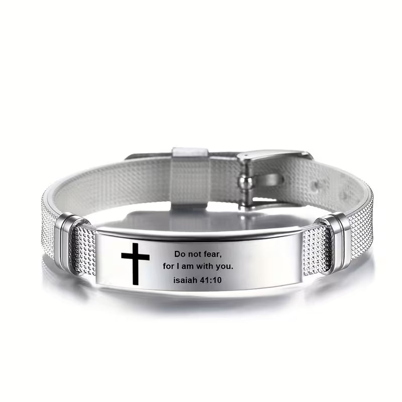 Do Not Fear Bracelet (Silver)