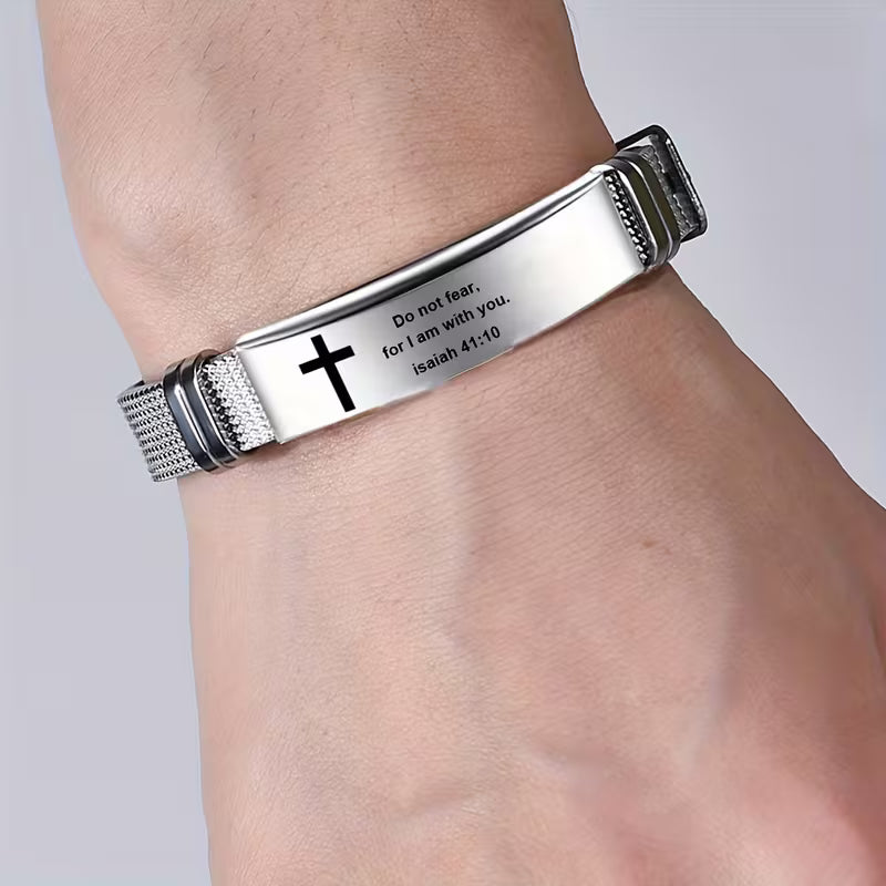 Do Not Fear Bracelet (Silver)