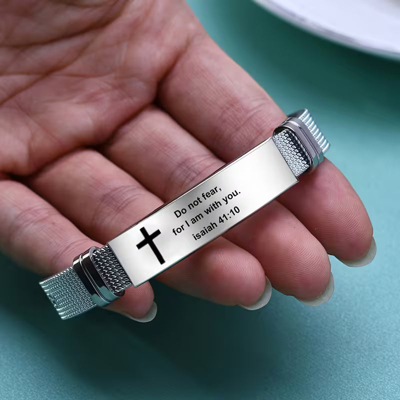 Do Not Fear Bracelet (Silver)
