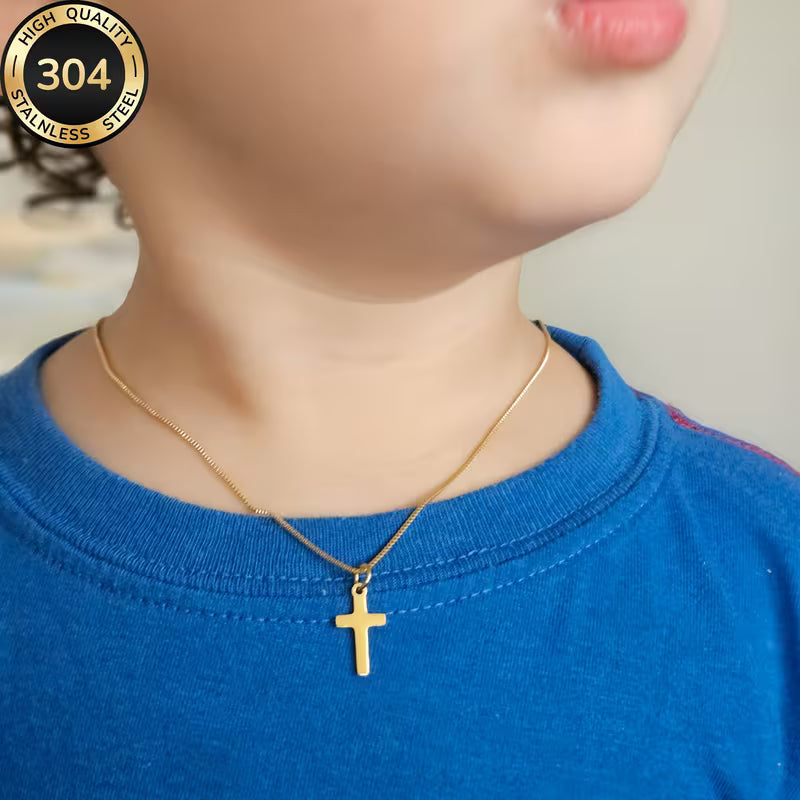 High Quality Kids Cross Necklace
