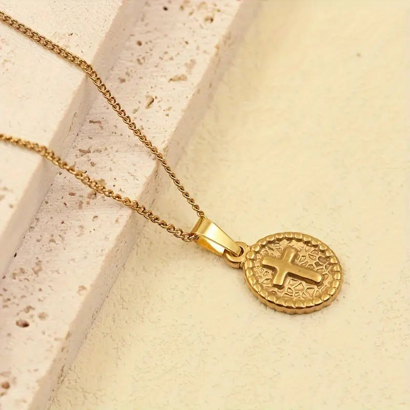 14k Gold Plated Small Cross