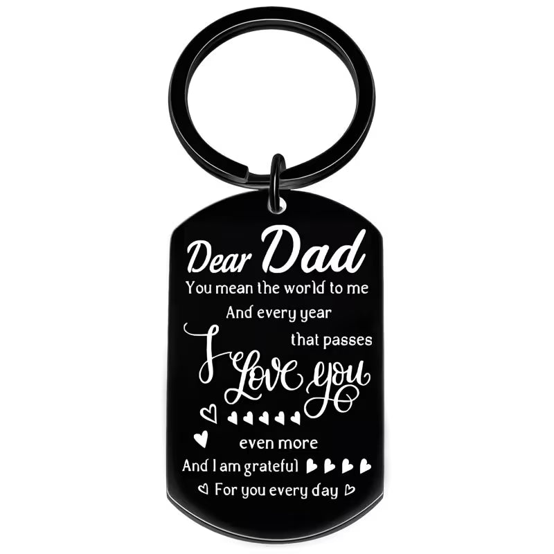 Love Dad Keychain 2