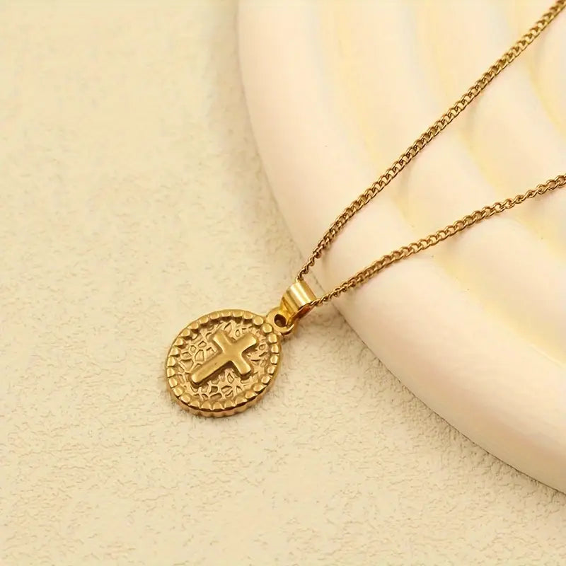 14k Gold Plated Small Cross