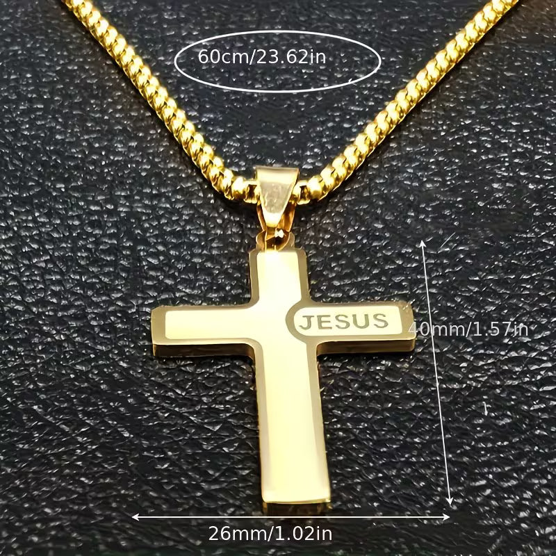 Cross with Jesus