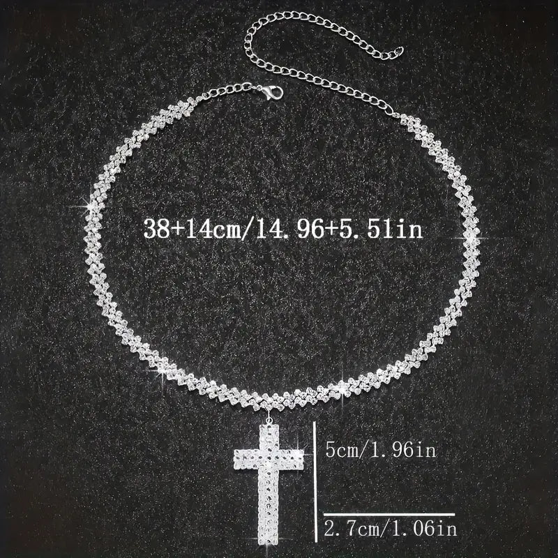 Rheinstones Luxslurious Cross