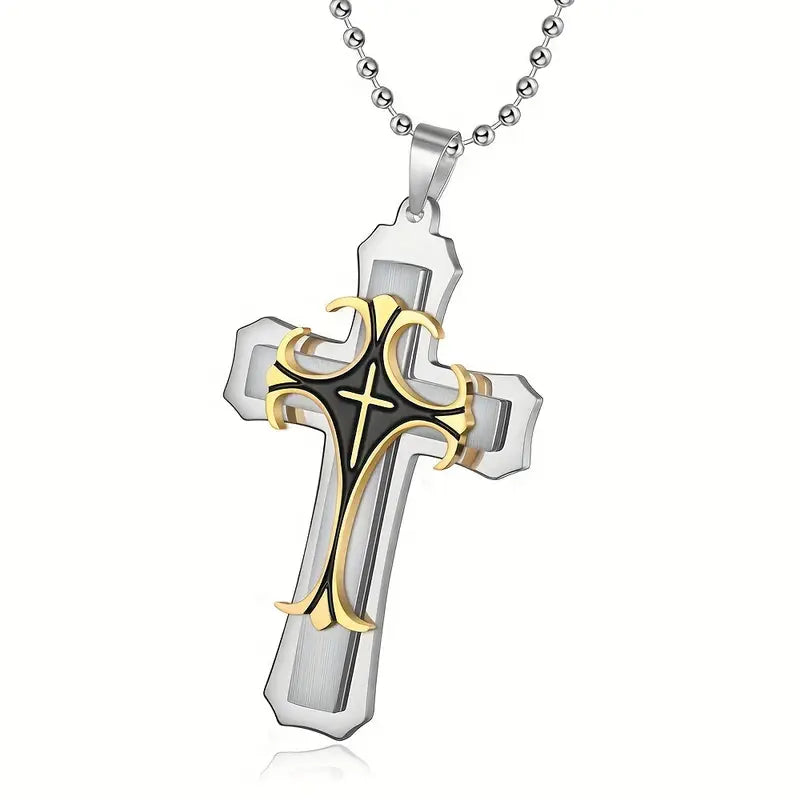 Stainless Steel Cross Necklace