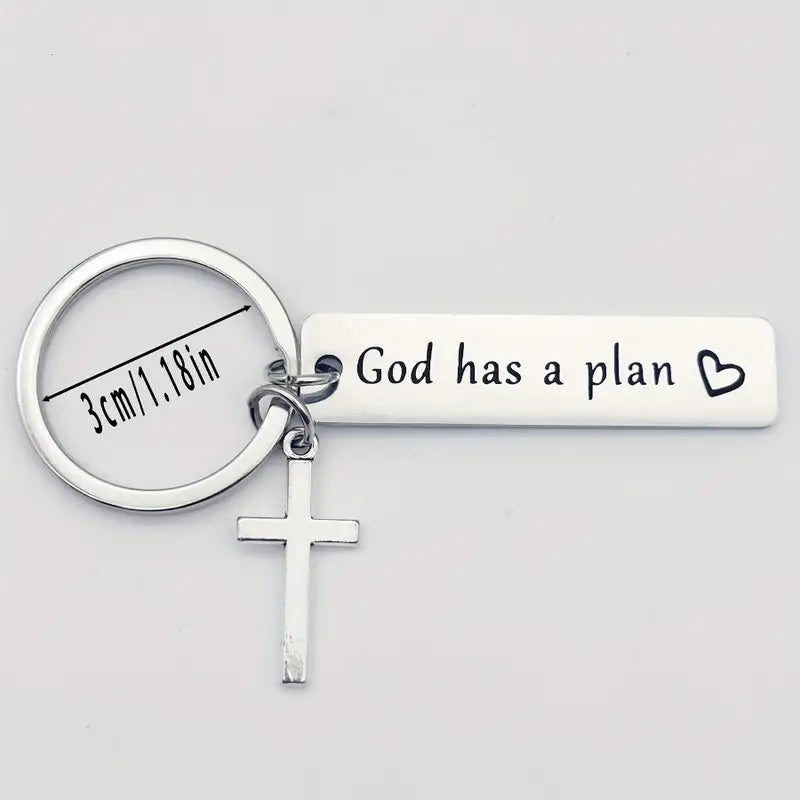 Biblical gift keychain