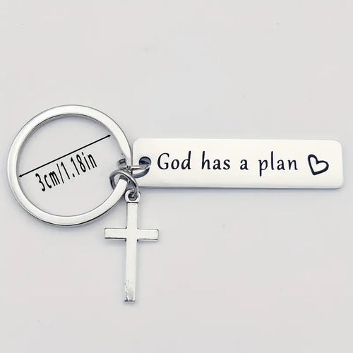 Biblical gift keychain