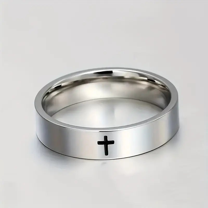 Elegant Cross Ring
