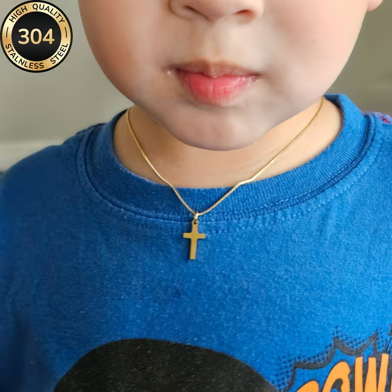 High Quality Kids Cross Necklace