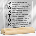 To Pastor Acrylic Gift