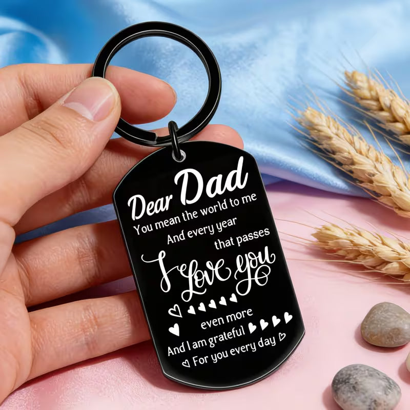 Love Dad Keychain 2