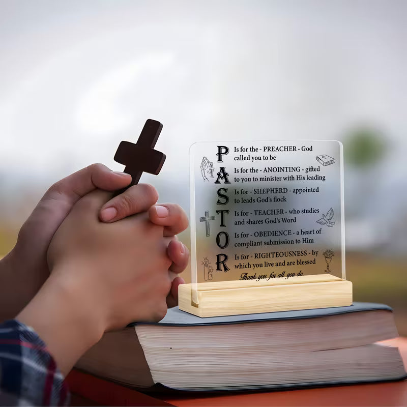 To Pastor Acrylic Gift
